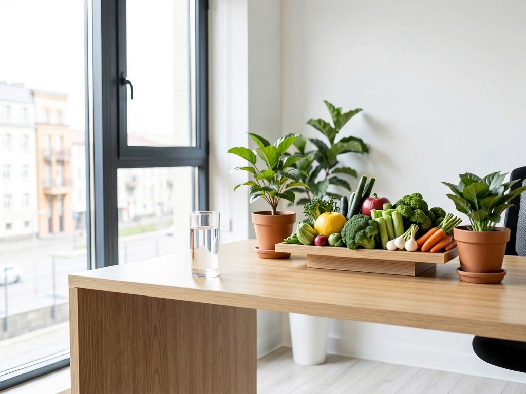 Interiér poradny Nutriční Vizita v Ostravě